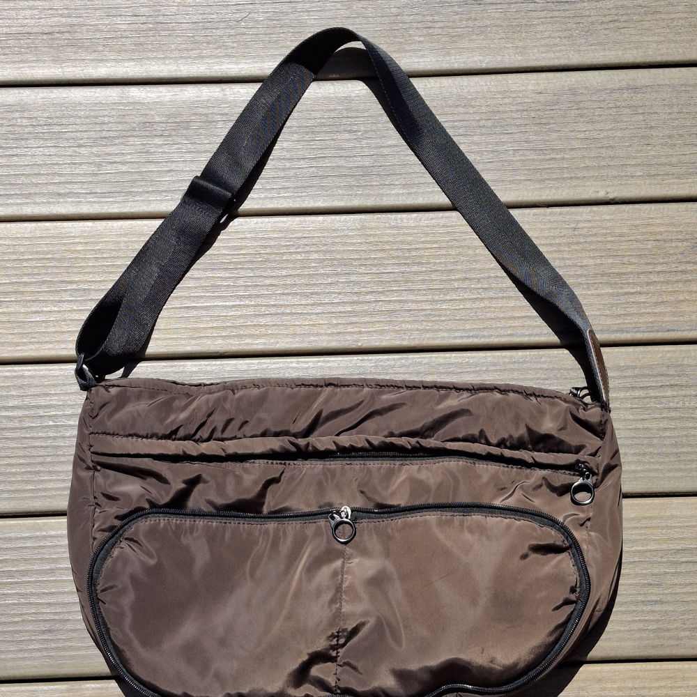 Brown Men's Shoulder Bag